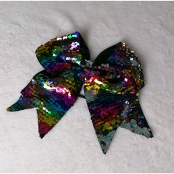 Multicolor Sequin Bow